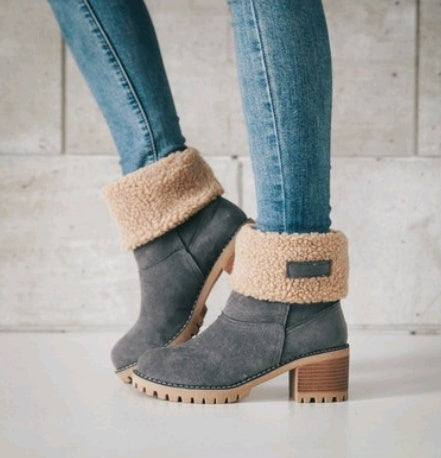 Elsa - Suede Snow Boots