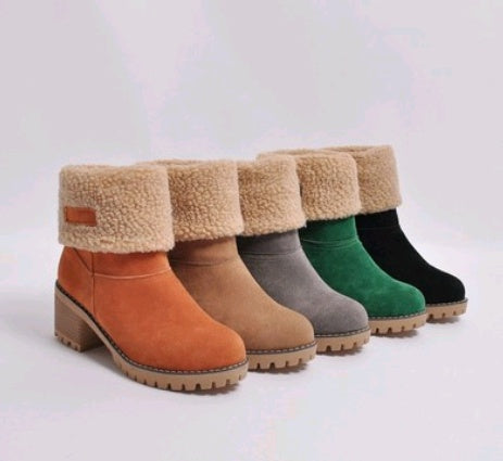 Elsa - Suede Snow Boots