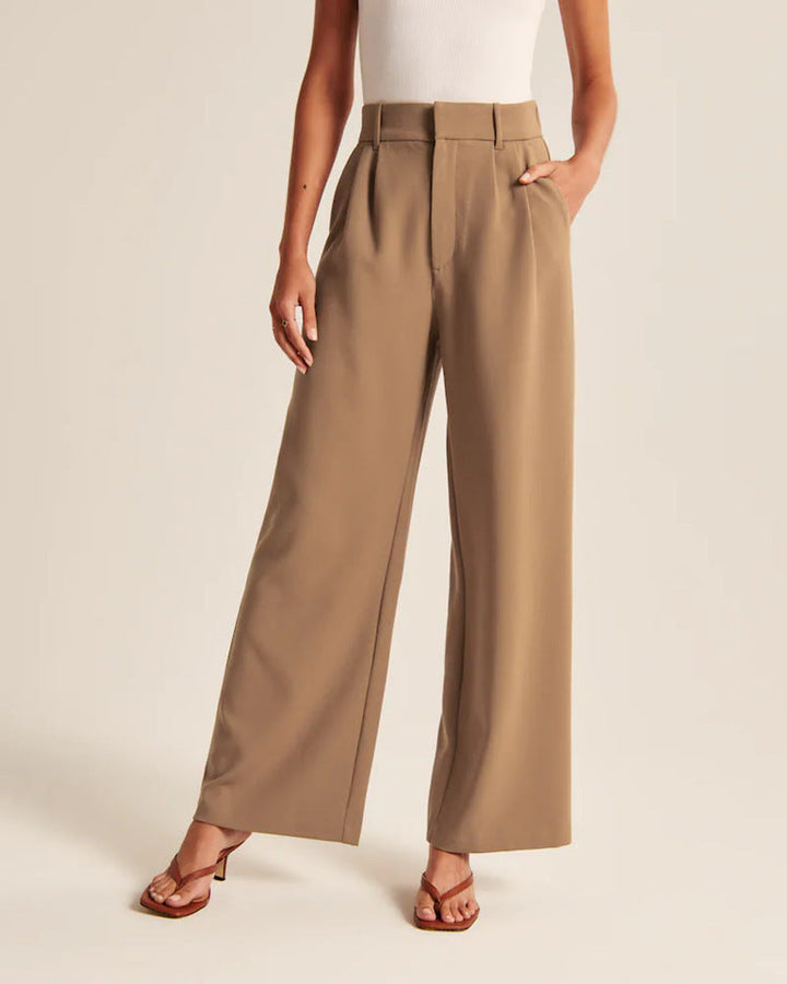 Davina - High Waist Elegant Pants