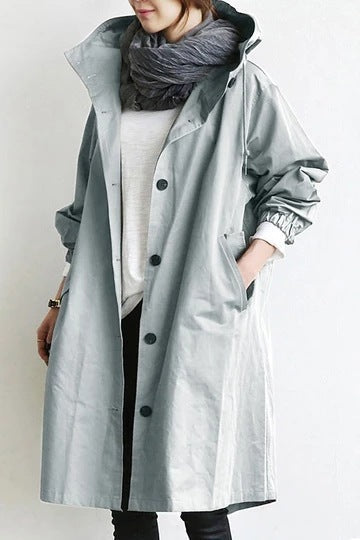 Nova - Oversized Water Repellent Trench Coat