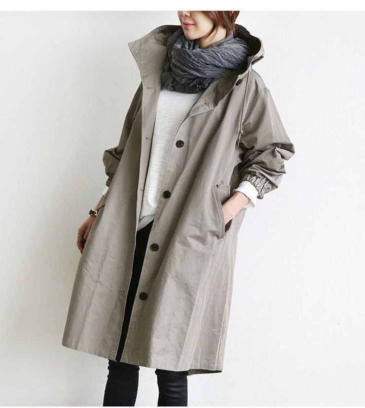 Nova - Oversized Water Repellent Trench Coat