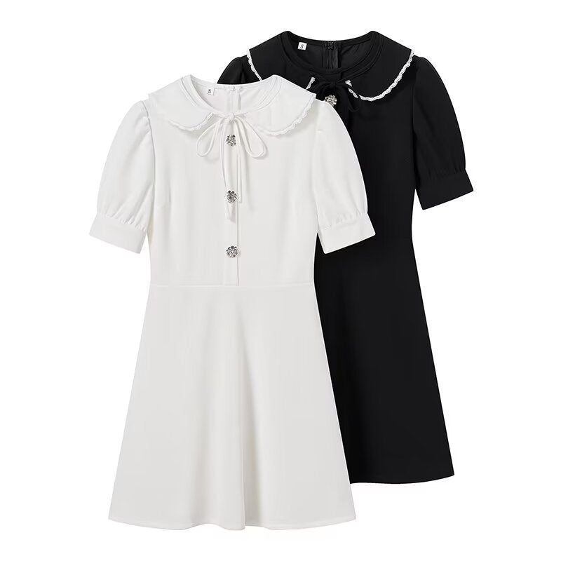 Amelia - Elegant Collar Dress