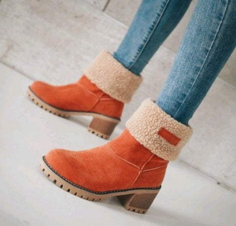 Elsa - Suede Snow Boots