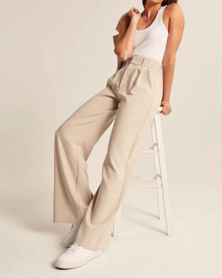 Davina - High Waist Elegant Pants