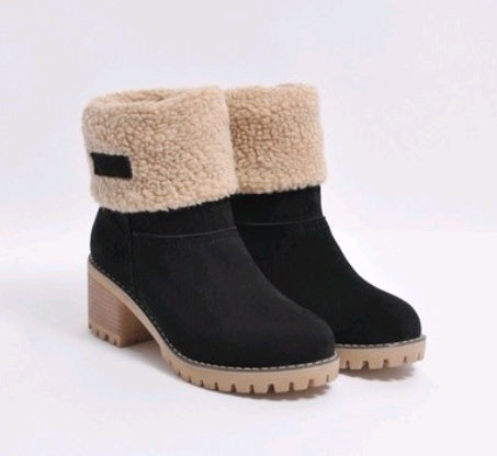 Elsa - Suede Snow Boots