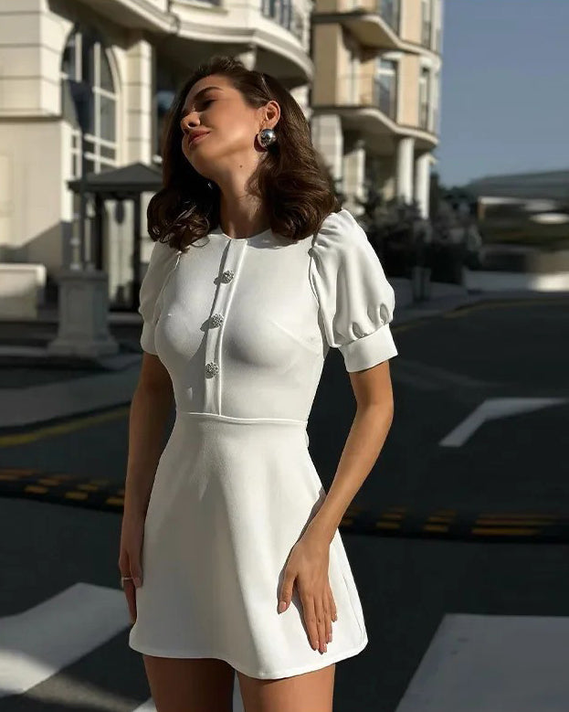 Amelia - Elegant Collar Dress