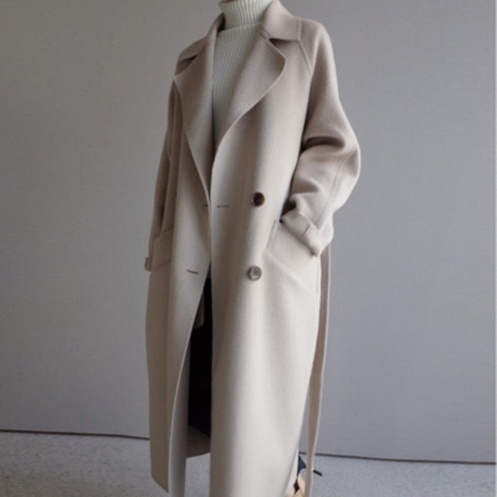 JAQUELINE - Warm Woollen Trenchcoat