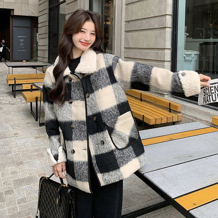 Mariko - Faux Woolen Coat