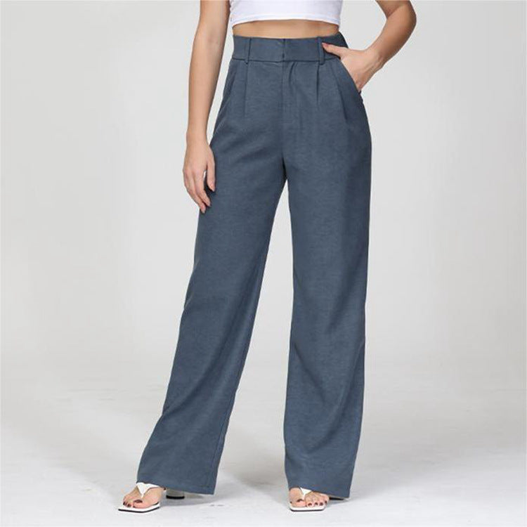 Davina - High Waist Elegant Pants